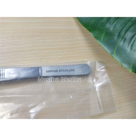 Jual Pinset Anatomis Cm Marwa Anatomi Dressing Forceps Marwa