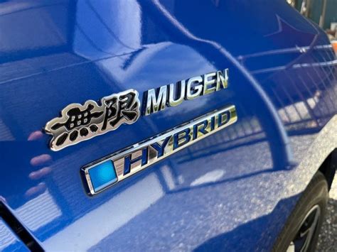 MUGEN 無限 MUGEN Metal Logo Emblem のパーツレビュー フィット3 ハイブリッド エース NK みんカラ