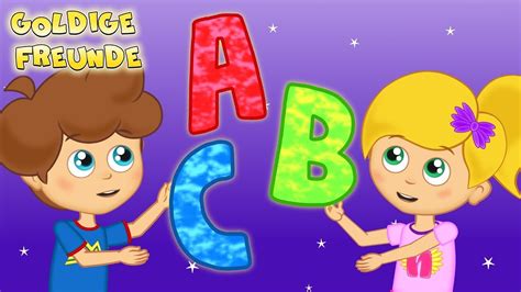 Das ABC Lied Auf Deutsch Kinderlieder Zum Mitsingen Goldige Freunde