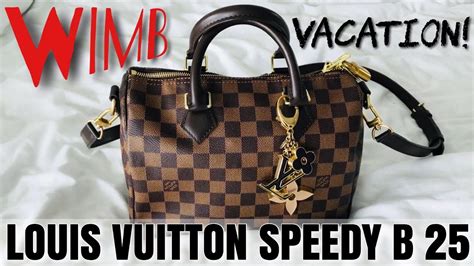 HOW I PACKED MY LOUIS VUITTON SPEEDY B 25 FOR ISRAEL WIMB LOUIS