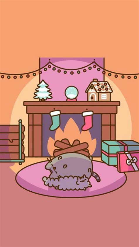 Top More Than Christmas Pusheen Wallpaper Best In Coedo Vn