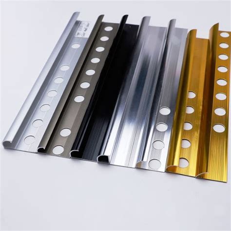 Custom Aluminium Round Edge Tile Trim Manufacturer NIUYUAN