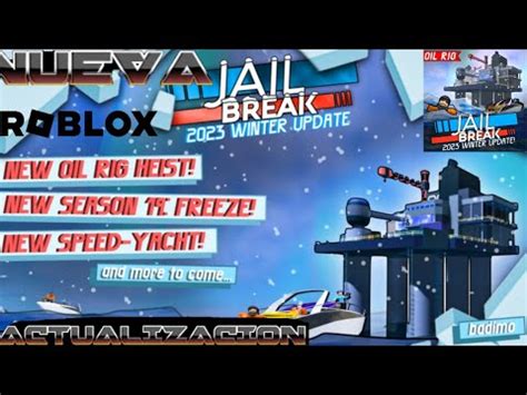 NUEVA ACTUALIZACION DE JAILBREAK ROBLOX 2023 YouTube