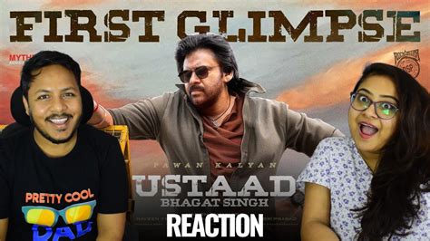 Ustaad Bhagat Singh First Glimpse Reaction Pawan Kalyan Sreeleela