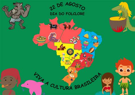 Não É Uma Atividade Cultural Do Folclore Brasileiro - MURAL SOBRE O FOLCLORE BRASILEIRO – Atividades Interativas: Explore ...