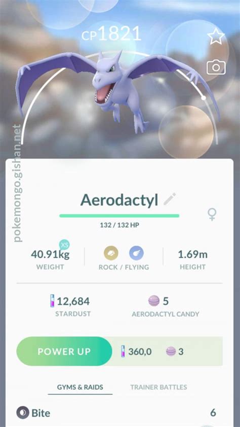 Aerodactyl - Pokemon Go