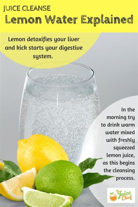 Lemon Juice Cleanse Explained - The Juice Chief | Detox juice cleanse ...