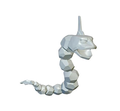 Pokemon Onix 95 Ready For 3d Printing 3d Models Download