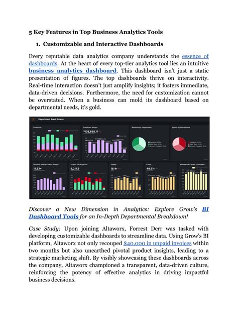 Ppt Timeless Features In Top Business Analytics Tools Powerpoint