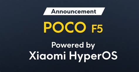 Poco F Starts Receiving Xiaomi Hyperos Via Ota Update Mysmartprice