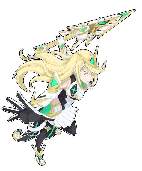 Collab|Mythra by Shyamiq on DeviantArt