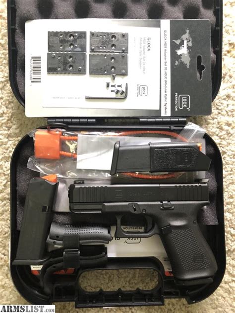 Armslist For Sale Nib Glock Gen Mos W Ameriglo Night Sights