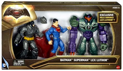 Slideshow Batman V Superman Three Pack Figures