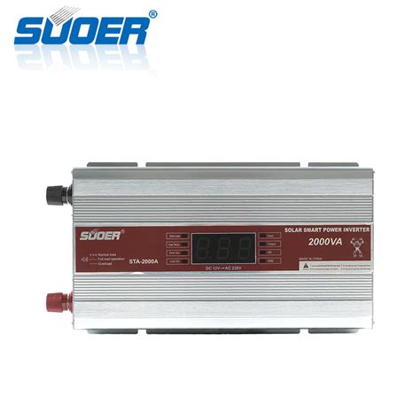 Suoer W V V Solar Power Inverter Sta A Modified Sine Wave