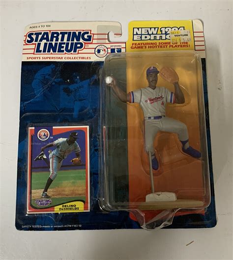 Starting Lineup Delino Deshields Montreal Expos Baseball Mlb Slu