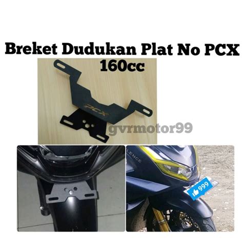 Jual Kumis Plat Nomor Pcx Cc Breket Plat No Pcx Cc Dudukan Plat