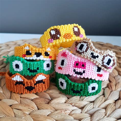 Chick Bracelet Pig Bracelet Fox Bracelet Cat Bracelet Frog Etsy