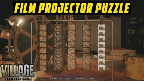 Film Projector Puzzle House Beneviento Resident Evil 8 Village