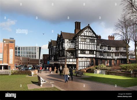 Trinity Street In Coventry Depicting The Flying Standard Pub Named By