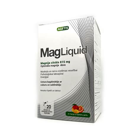 Agetis Magliquid Magnija Citr Ts Mg Paci S N Homeop Tisk