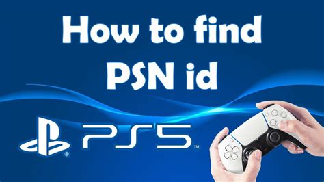 How To Find PSN Id PS5 YouTube