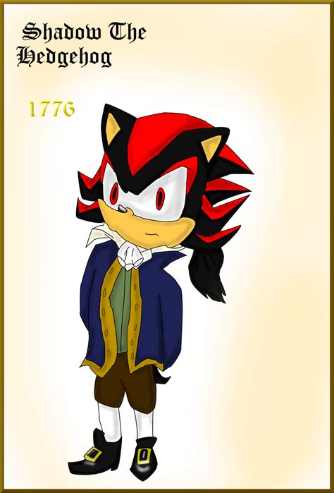 Shadow The Hedgehog In 1776 By Mslunarumbreon On Deviantart