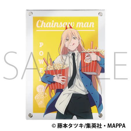 Acrylic Mirror Stand Power Chainsaw Man Meccha Japan