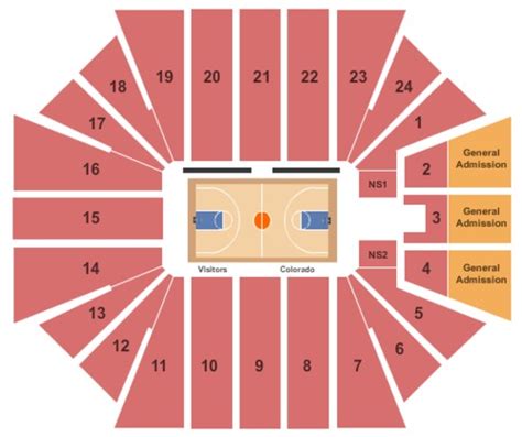 Cu Events Center Tickets Seating Charts And Schedule In Boulder Co At Stubpass