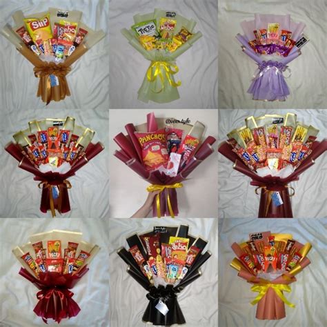 Jual Buket Snack Bouquet Jajan Murah Sleman Size M Shopee Indonesia