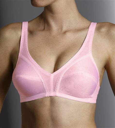 Pink K Women S Embossed Full Coverage Tricot Bra 5358