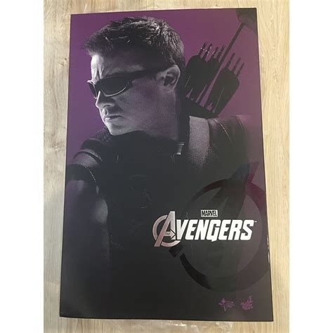 HOT TOYS MMS172 鷹眼 復仇者聯盟 二手近全新 蝦皮購物