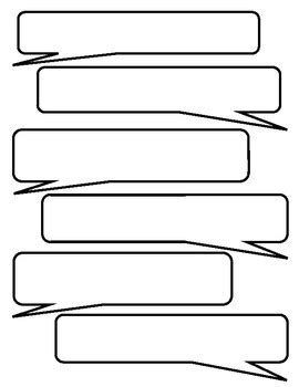 Speech Bubbles Conversation