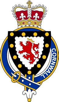 Cornwall (England) Crest-Coat of Arms