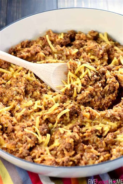 This Taco Hamburger Helper Copycat Recipe Is A Quick Easy One Pan Dinner Made With Jus