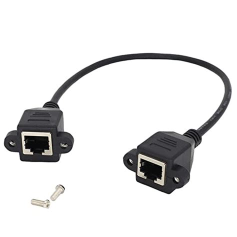 Luoshapucy Adaptateur D Extension Ethernet Rj45 Femelle à Femelle Connecteur D Amarrage