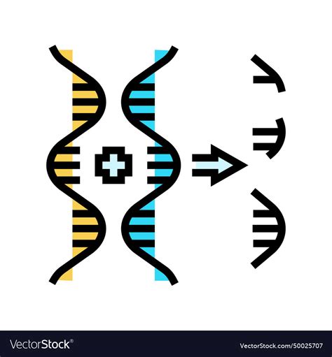 Rna Interference Cryptogenetics Color Icon Vector Image