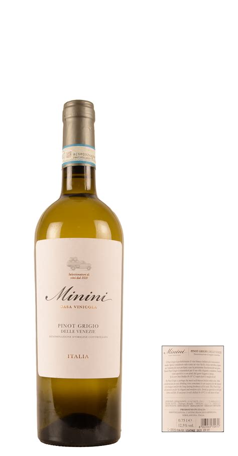 2021 Minini Selezione Premium Pinot Grigio Delle Venezie DOC 0