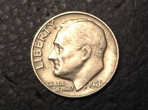 Extremely rare coin 10 cent 1976 no mint mark | Etsy