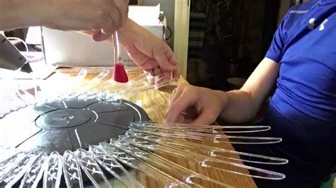 Recycled Plastic Knives Project Into A Sunflower Youtube