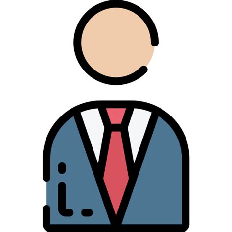 Businessman Juicy Fish Soft Fill Icon