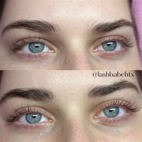 Hannah🤎 On Instagram Lash Lift Tint Before And After😍 What Is A