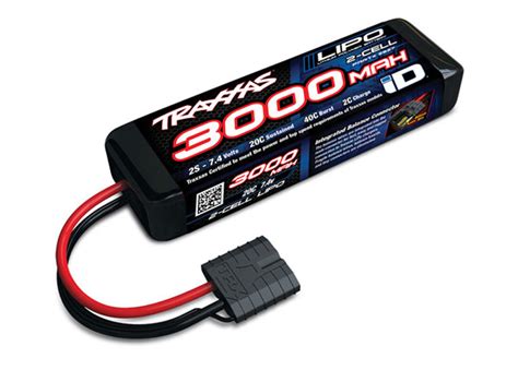 Traxxas 3000mAh 7.4v 2-Cell 20C LiPo Battery