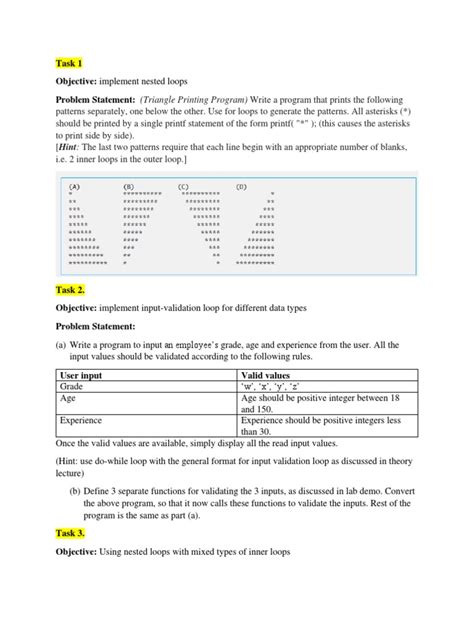 Practice Exercise (Loops) | PDF | Computer Program | Programming