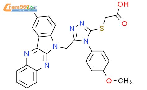 116989 81 2 Aceticacid 2 5 9 Chloro 6H Indolo 2 3 B Quinoxalin 6 Yl