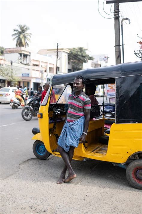 Mysore India October 27 2023 An Indian Man Is Standing In Front Of