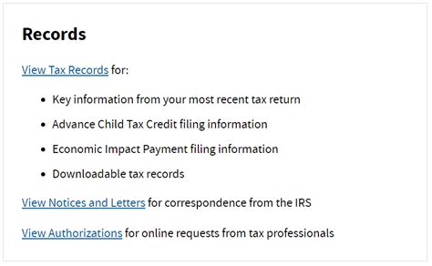 Accessing And Using Your Irs Account Tax Accountant Financial Planner