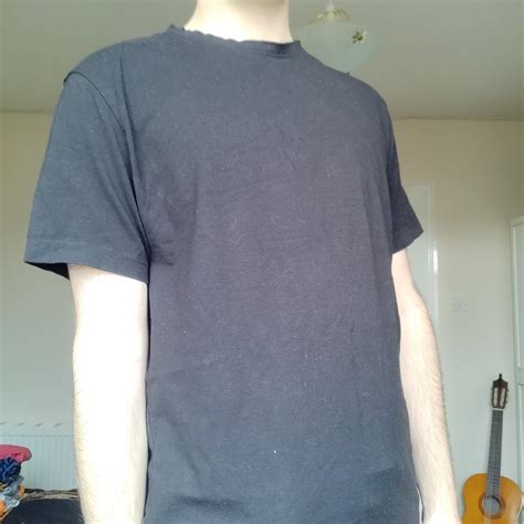 Black Primark Slim Fit Tee Soft Stretchy Fabric Like Depop