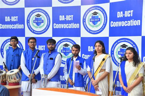 18th Convocation Da Iict Dhirubhai Ambani Institute Of Information