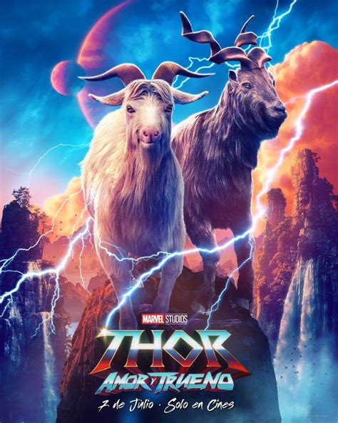 Marvel Lanza Nuevo Posters De Thor Amor Y Trueno Y Lucen Geniales