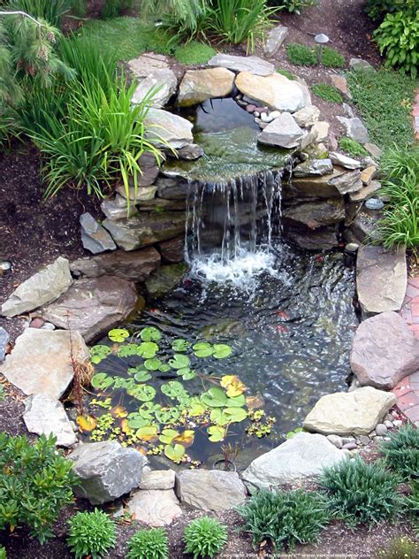 20+ Diy Rock Waterfall Pond